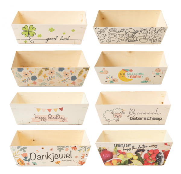 Houten mandjes