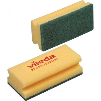 Schuurspons Vileda duo pack groen/geel 1x2st. Schuurspons Vileda duo pack groen/geel 1x2st.