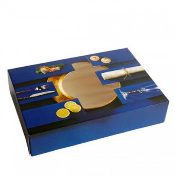 Cateringbox blauw (360x250x80mm)