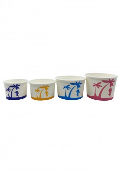 Ice Cream Cups - Wit met Kleur