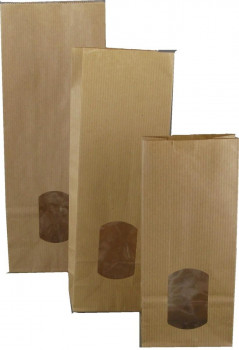 Vensterzakje kraft 80x50x240mm
