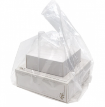 LDPE Hemddraagtas Transp 300x190x600mm 60my - 300st