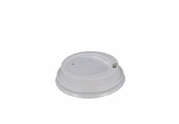 Deksel koffiebeker 180cc wit