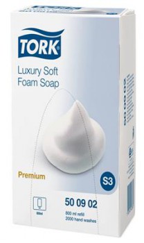 Tork premium zeep luxury 800ml (Systeem S3)