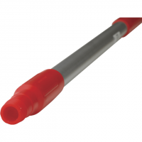 Vikan Ergonomische alu steel rood 150cm
