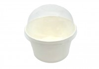 Deksels dome ice cream cup