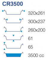 3500cc - kraalrand - hoog