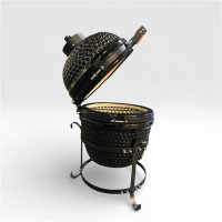 Kamado BBQ 32cm Compact Zwart