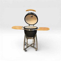 Kamado BBQ 54cm L Zwart