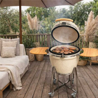Kamado BBQ 54cm L Crème