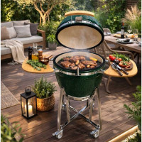 Kamado BBQ 54cm L Groen