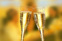 Glas op voet (125/150cc) Champagne